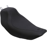 Mustang Tripper™ Solo Seat Without Backrest Stitched Black - 76350 For Harley Touring 1997-2007
