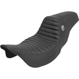 SADDLEMEN 0801-1945 SC80807T Pro Series SDC Performance Grip Seat - w/o Backrest - Tuck-n-Roll/Carbon Fiber - Gripper - FL '08-'23