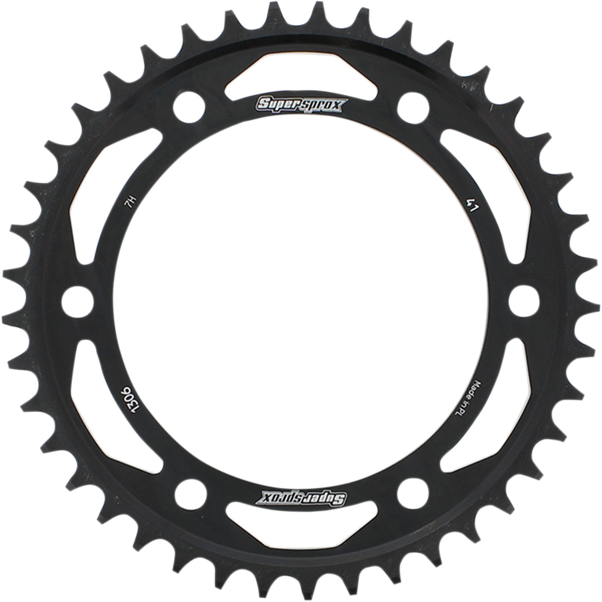 SUPERSPROX 1210-1868 RFE-1306-41-BLK Racing Steel Rear Sprocket Rear Sprocket - 41 Tooth