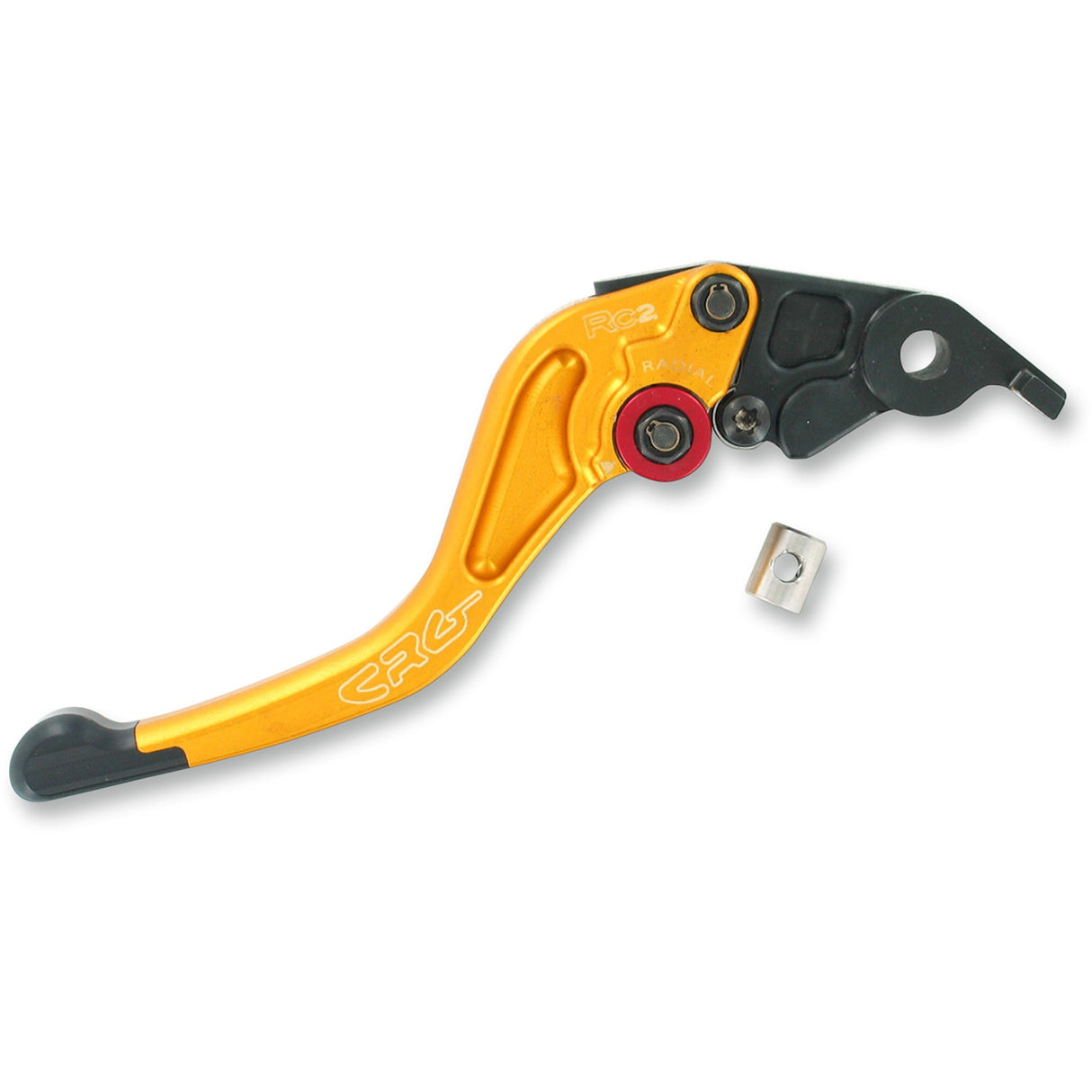 CRG RC2 Shorty Brake Lever Gold - 2RB-517-H-G For Ducati Motorcycles 2003-2020 | Aprilia Motorcycles 2009-2019