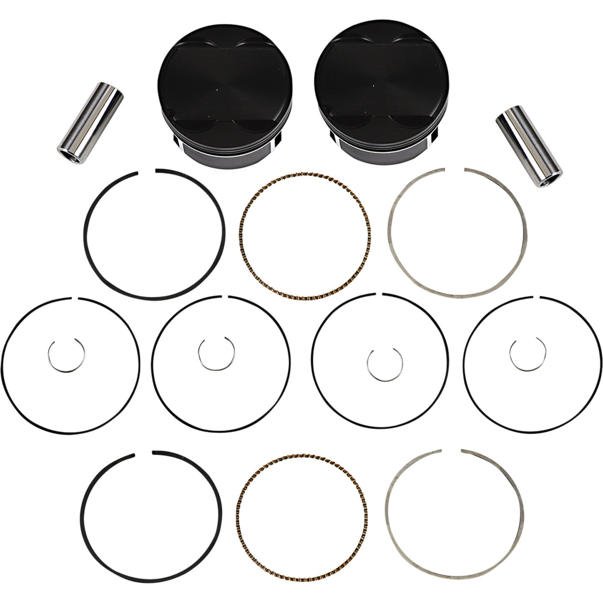 WISECO 0903-1678 K2804 Piston Kit m8 - 117" - 4.075" bore