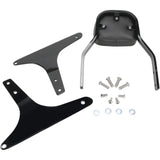 COBRA 1501-0452 602-1101B Square Sissy Bar - Mini Sissy Bar - Black - Softail