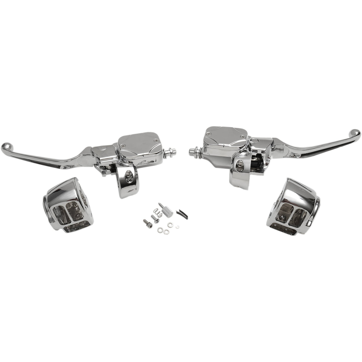 DRAG SPECIALTIES 0610-0693 Handlebar Control Kit — Hydraulic Handlebar Controls - Hydraulic Clutch
