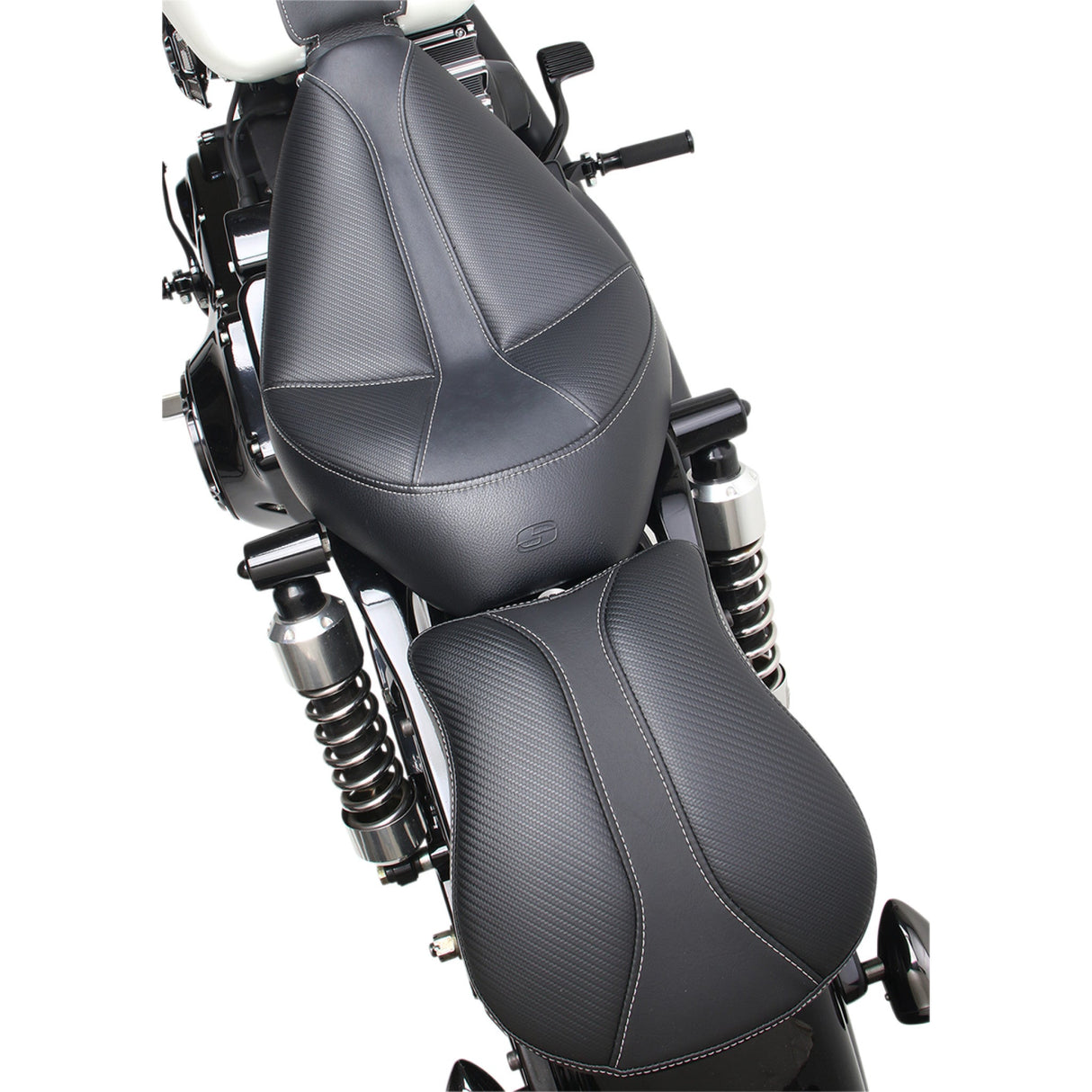 SADDLEMEN 0807-0170 SA1009 Detachable Pillion Contoured Dominator Pad - 9"