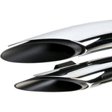 Bassani Xhaust Radius Sweeper 2-Into-2 Exhaust System - 1SD2F For Harley 1986-2017