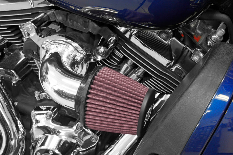 K & N Engineering 96 103 Bright Aircharger Performance Intake - 63-1131P For Harley Touring 2008-2016