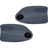 KLOCK WERKS 0635-2802 KWS-01-0122-HC Flare® Handguards harley-davidson hydraulic clutch - dark smoke