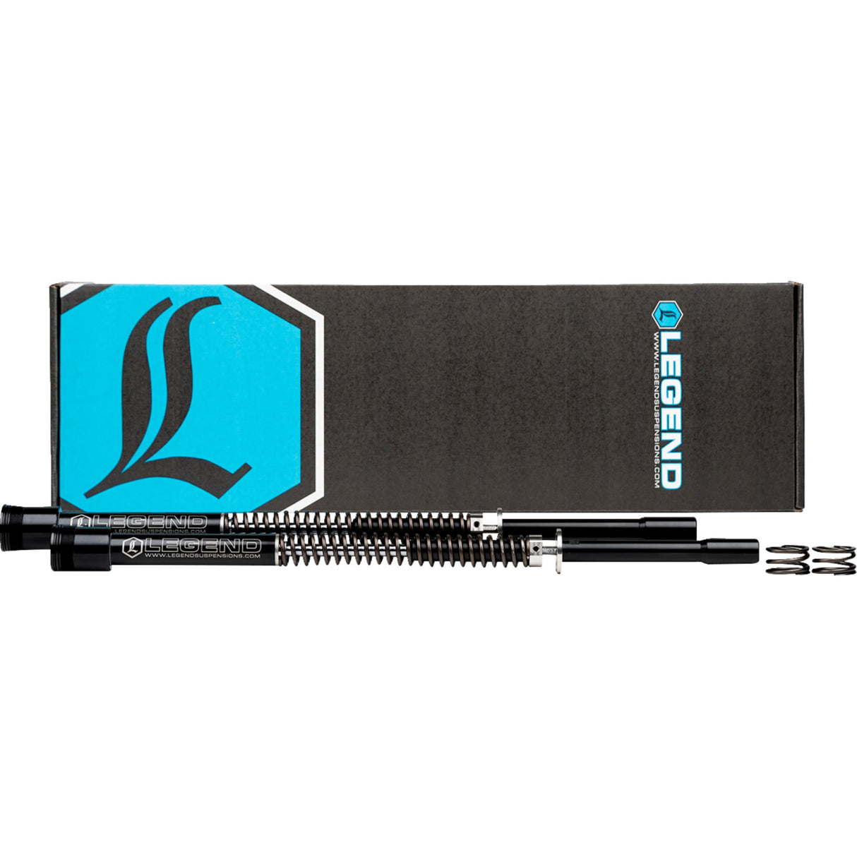 LEGEND SUSPENSION  0414-0750 04140750 AXEO for FL Touring 1" Lowered AXEO Front Suspension - 49 mm - '17-'23 FLH/FLT