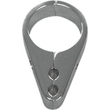 DRAG SPECIALTIES 0658-0033 Cable Clamp dual throttle/idle - 1-1/4" - chrome
