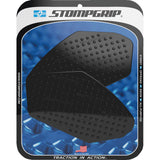 STOMPGRIP 4320-2715 55-10-0140B Volcano Profile Traction Pad Tank Grips Traction Pad Tank Grips - Volcano - Black - Ninja 650 | Z 400/650