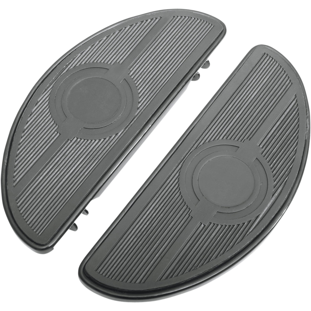 DRAG SPECIALTIES Vintage Half-moon Style Floorboards Floorboard - Vibration Inserts FL