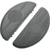 DRAG SPECIALTIES Vintage Half-moon Style Floorboards Floorboard - Vibration Inserts FL
