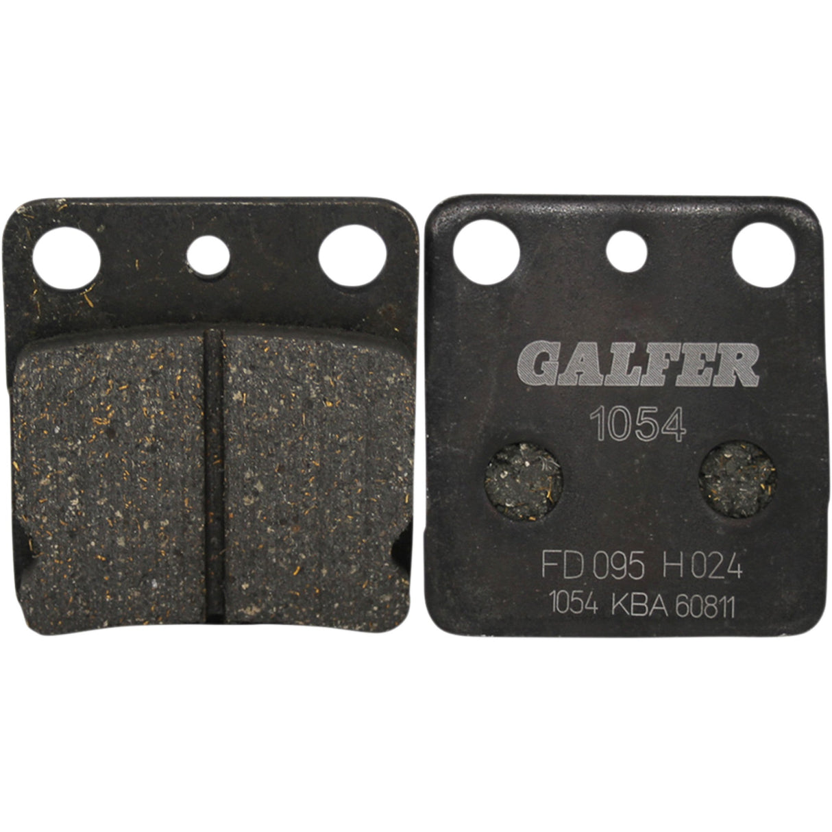 Galfer Semi-Metallic Brake Pads - FD095G1054 For Yamaha ATVs 1990-2006 | Honda CR80R 1986-1996