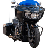 Klock Werks Kolor Flare® Windshield 8" Blue - KWW-04-0623 For Indian 2020-2025