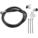 DRAG SPECIALTIES Brake Line Kit Front - Black