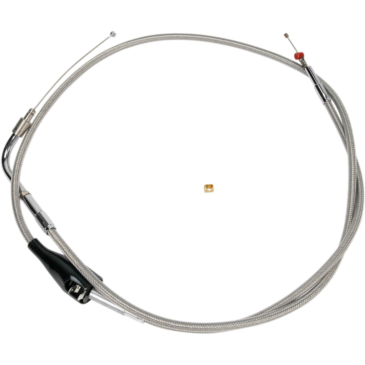 Barnett Stainless Steel Throttle Idle Cable Cruise +6" - 102-30-41002-06 For Harley Touring 2002-2006