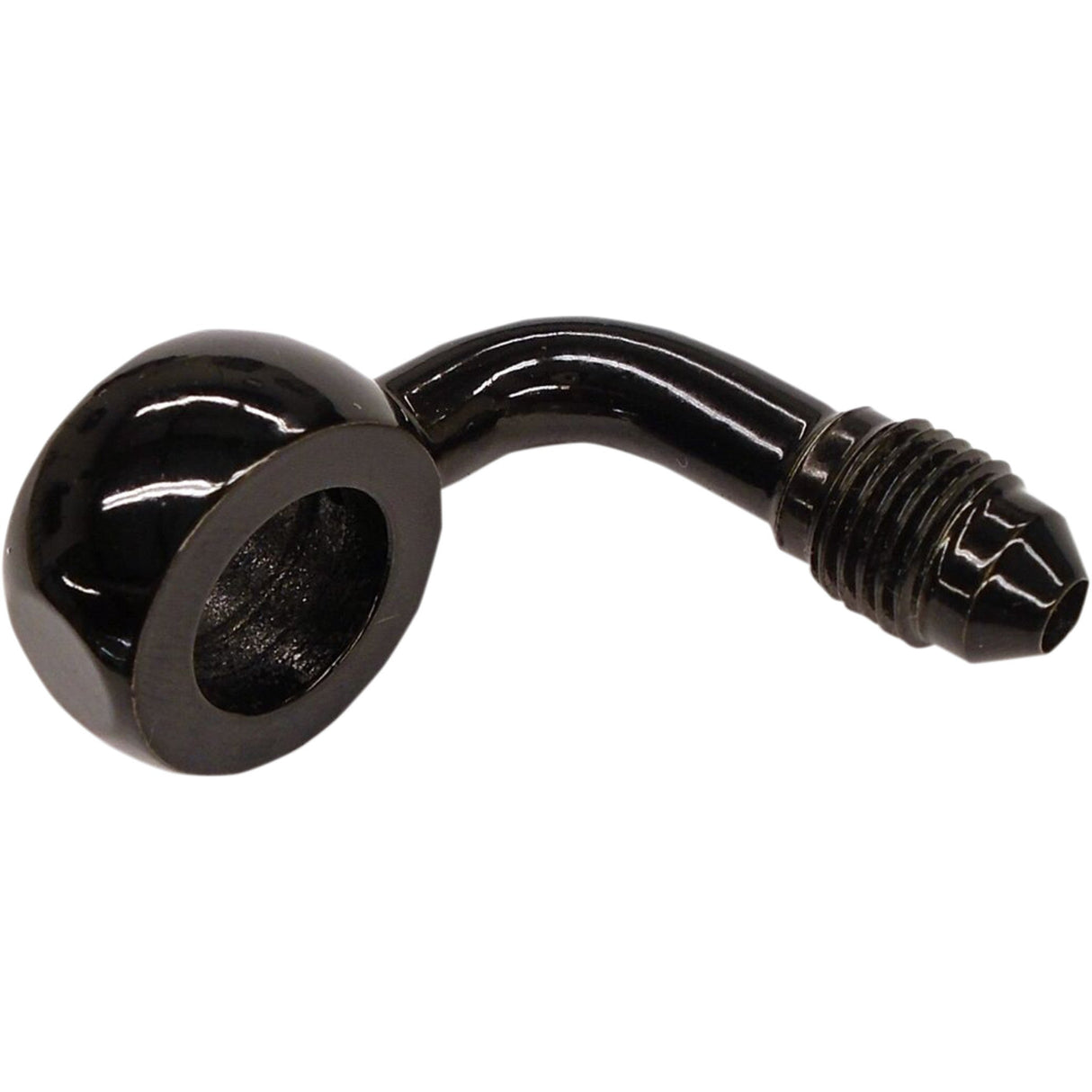 MAGNUM SHIELDING -3 AN Banjo Fitting - AN3 Black