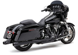 Cobra PRO Chamber DBL Bung H P Black - 6255DBRB For Harley Touring 2017-2026