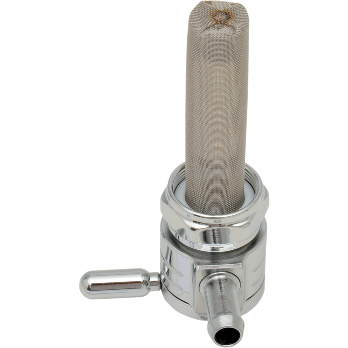 GOLAN PRODUCTS 0705-0022 76-312S-CS "Click-Slick" Fuel Petcock — 22 mm "Click-Slick" Fuel Petcock - Straight - Chrome - 22mm