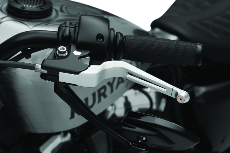 Kuryakyn Dillinger Levers Silver - 6668 For Harley Sportster 2014-2021