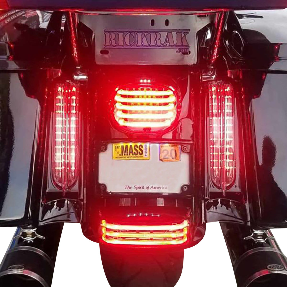 Rickrak Filler Panel - RR-FPB-9-13-U For Harley Touring 2009-2013