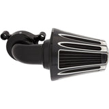 Arlen Ness Monster Sucker® Air Cleaner Kit — Deep Cut Black - 81-037 For Harley Motorcycles 2017-2025
