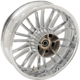 Coastal Moto Atlantic Precision Cast 3D Wheel Atlantic 3D Rear Single Disc Without ABS Chrome 18x5.5 - 3D-ATL185CH For Harley Touring 2009-2026