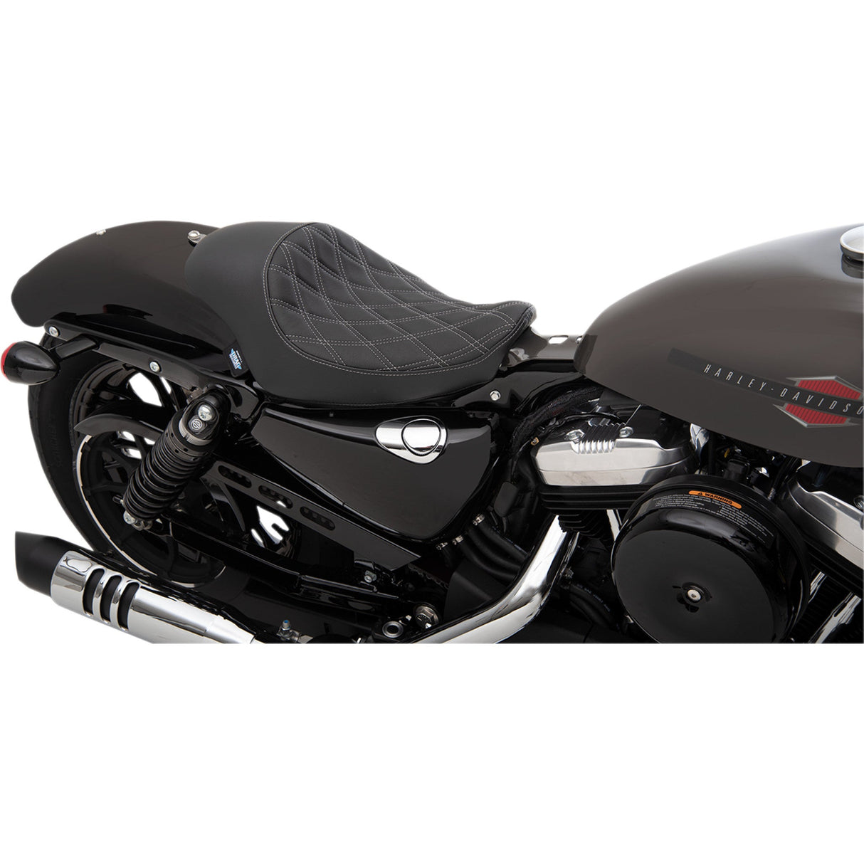 DRAG SPECIALTIES 3/4 Solo Seat - XL '04-'22