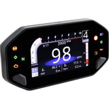 KOSO NORTH AMERICA 2210-0637 BA081010 RX-4 Multifunction Speedometer/Tachometer TFT Multifunction Meter - RX-4 - Universal