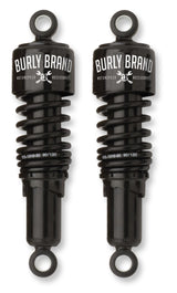 Burly Brand Dyna Shocks 10.5in Black - B28-1202B For Harley Dyna 1993-2017