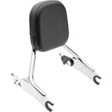 COBRA 1501-0754 502-2205B Short Detachable Backrest Detachable Backrest - Black - Short - Chieftain