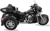 Mustang Motorcycle Mustang Electra Glide, Rd Glide, Rd King, Str Glide Touring 1PC Seat Deluxe Black - 79006 For Harley Touring 2008-2021