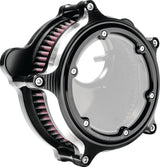 Performance Machine 0206-2159-BM Vision Air Cleaner W/bezel - Contrast Cut