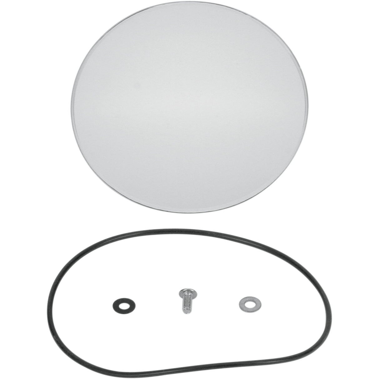 CRG 0641-0014 GK-100 Replacement Glass Kit for Hindsight Bar End Mirror Mirror Glass - Replacement - 3" - Hindsight