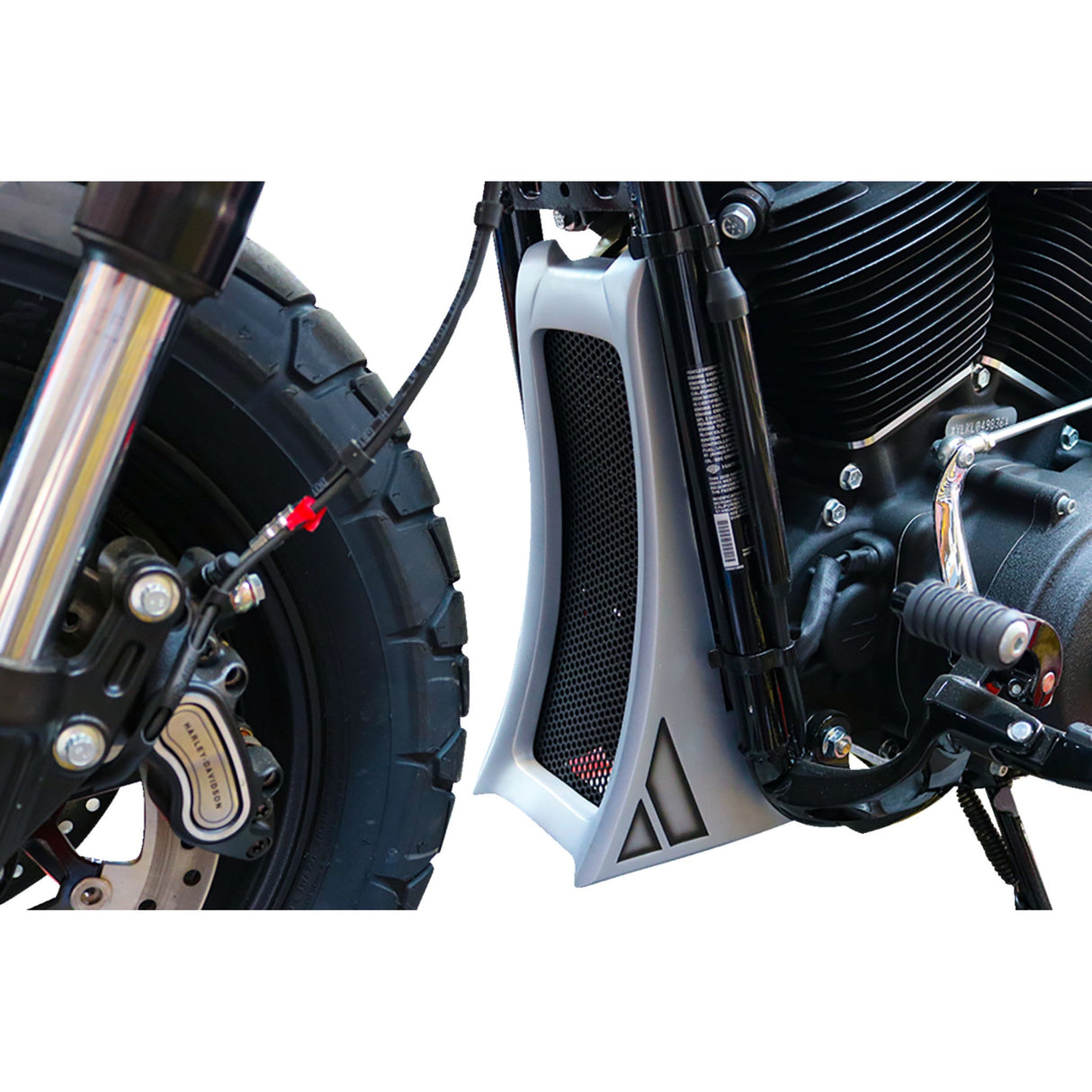 Paul Yaffe Bagger Nation Chin Spoiler Black Stash HD Softails - PYO:SCS-BS-P For Harley Softail 2018-2023