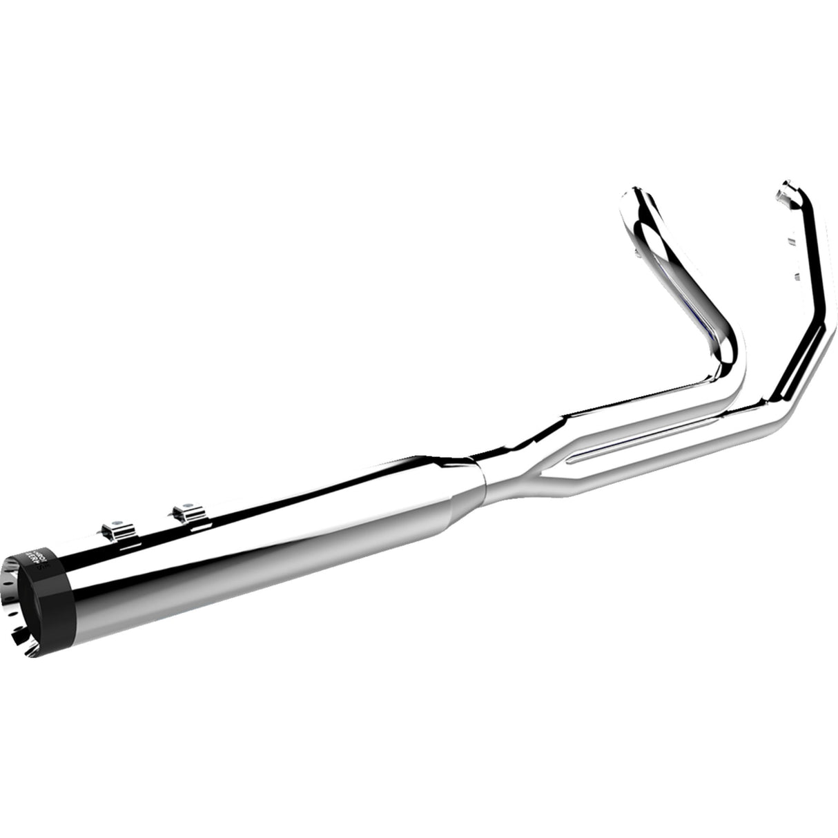Khrome Werks 2-Into-1 Outlaw-SR Exhaust System Chrome Without End Cap M8 Touring - 200770-SR For Harley Touring 2017-2026