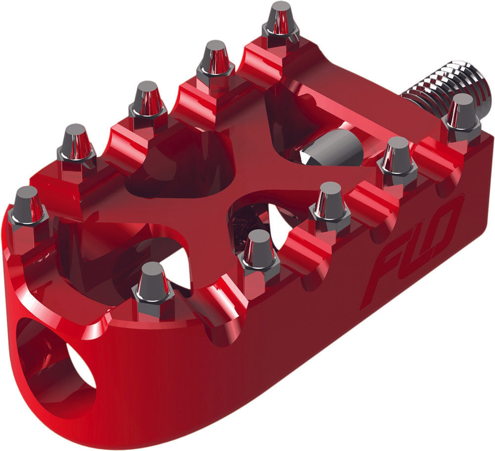 Flo Motorsports Moto Style Shift PEG RED - FPEG-802R For Harley Motorcycles 1970-2019