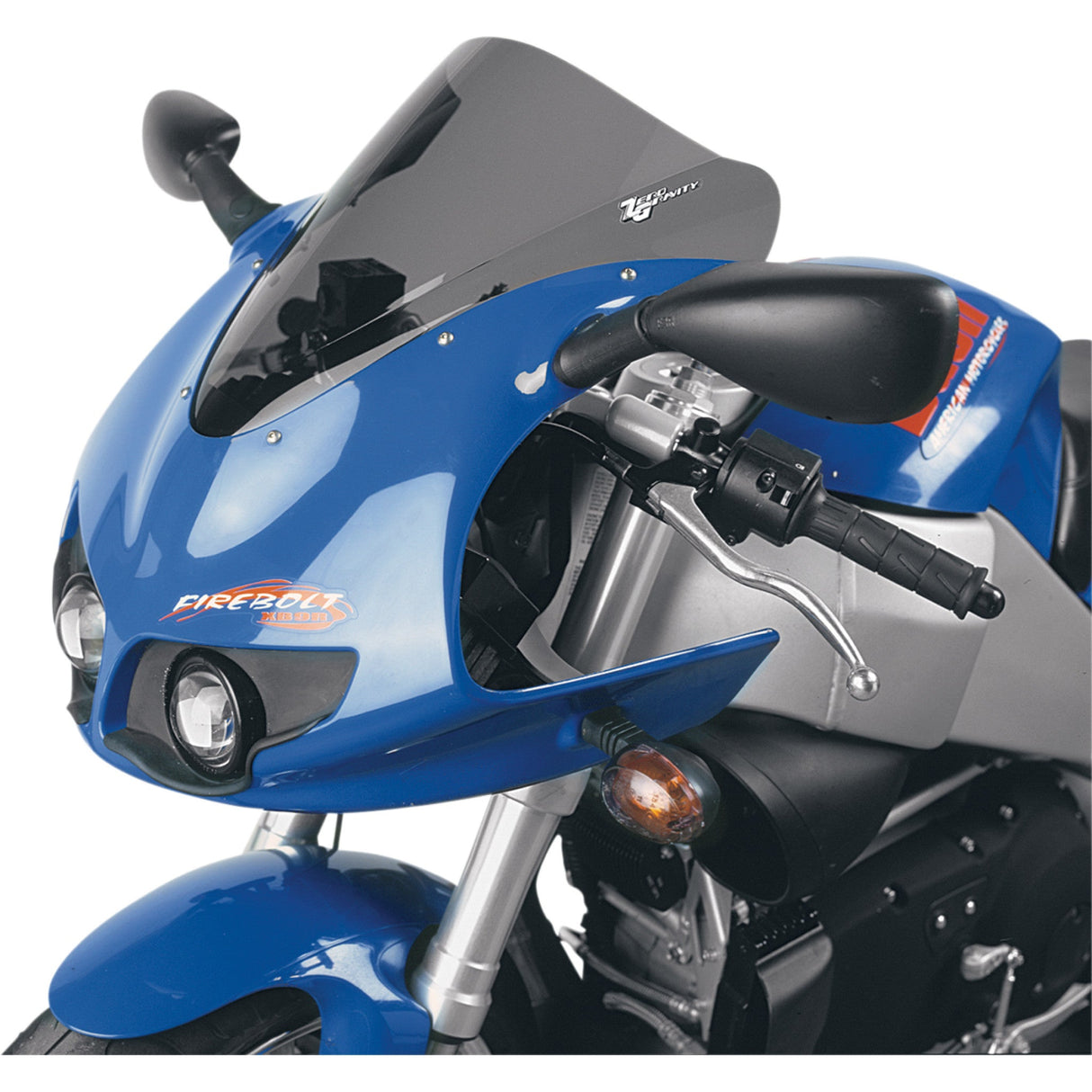 Zero Gravity Double Bubble Windshield - 16-855-02 Buell XB9R Firebolt / XB12R Firebolt 2003-2009