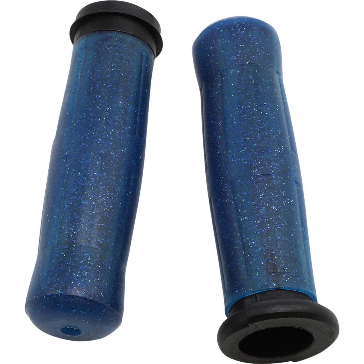 AVON GRIPS 0630-2800 OLD-69-SBLUE-FL Old School Rubber Grips Grips - Old School - Throttle-By-Wire - Blue