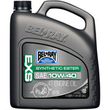 BEL-RAY 3601-0333 99161-B4LW EXS Synthetic Ester 4T Engine Oil EXS Synthetic 4T Oil - 10W-40 - 4L