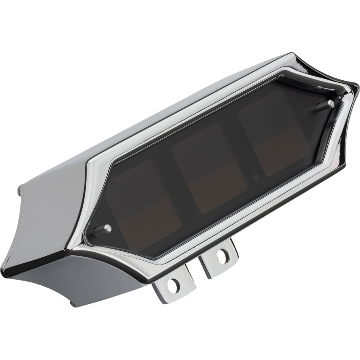 Dakota Digital MLX-9000 Series Gauge Spiked Chrome - MLX-9204 For Harley Motorcycles 2004-2013