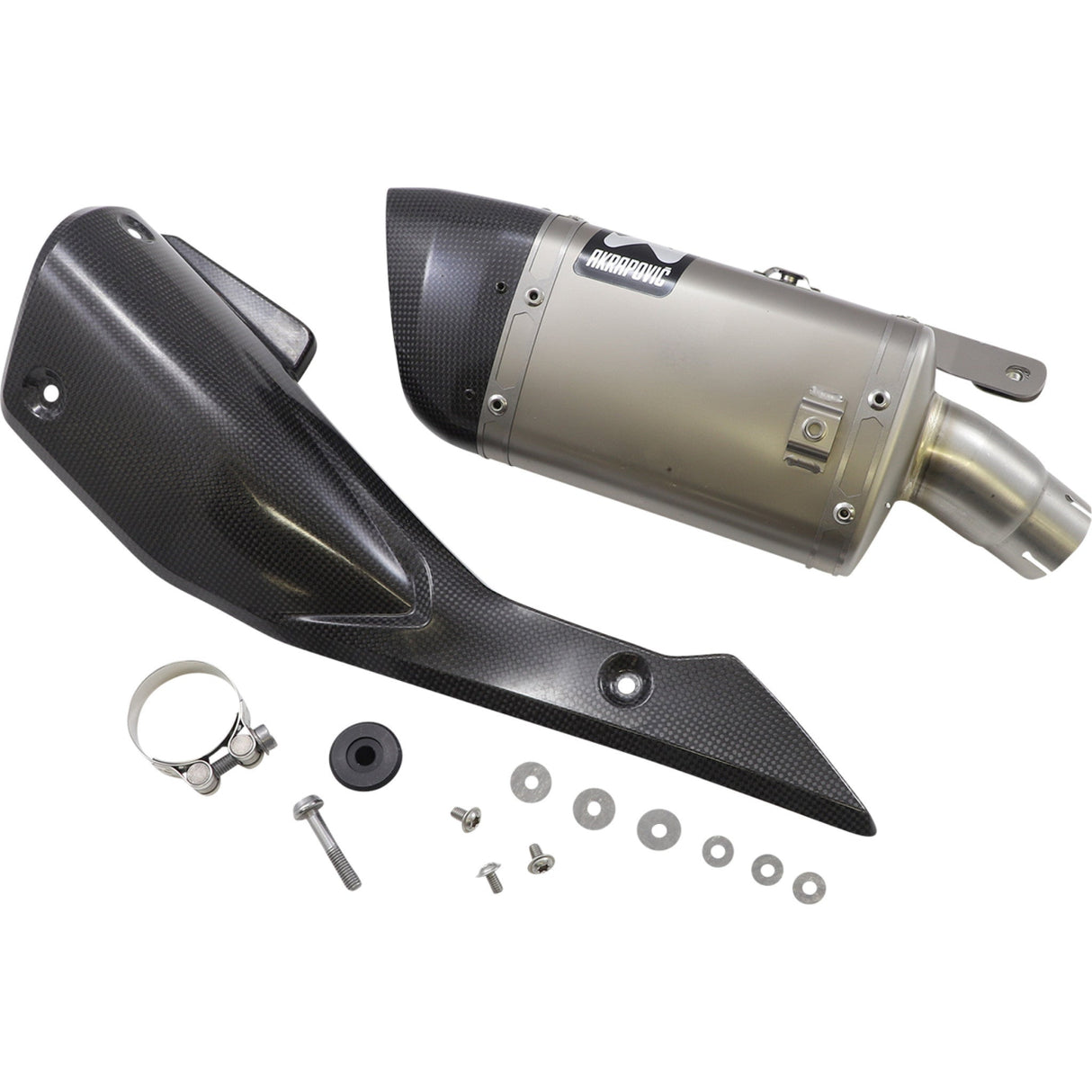 AKRAPOVIC 1811-4186 S-S10SO15-HAPT/1 Slip-On Line Muffler Slip-On Muffler - Katana