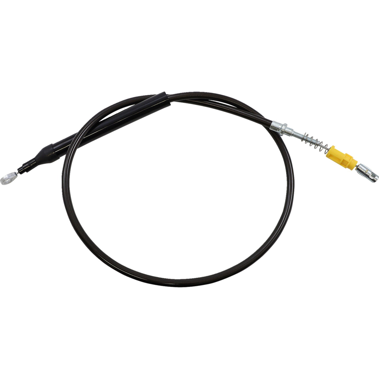 LA Choppers Midnight Braided Clutch Cable Quick Connect 18"-20" Ape Hanger Handlebars - LA-8155C19M For Harley Softail 2018-2021