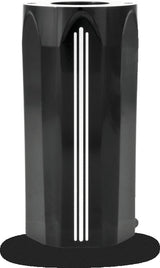 Performance Machine Tech Slider Cover Set Contrast Cut - 0208-2045-BM For Harley Touring 1998-2013