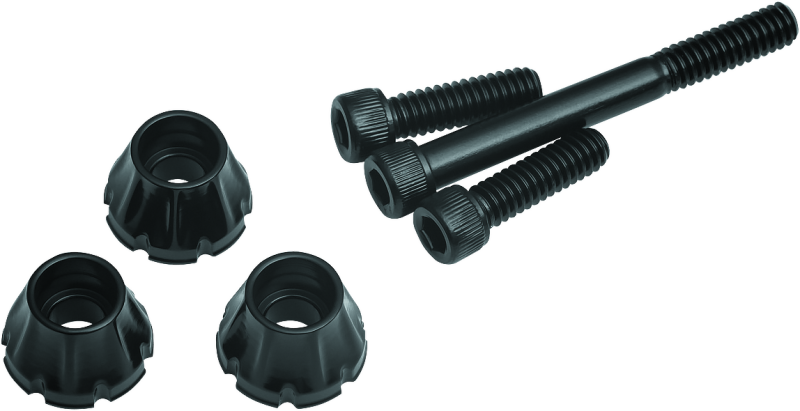 Kuryakyn 5720 Windshield Screws FLH Black