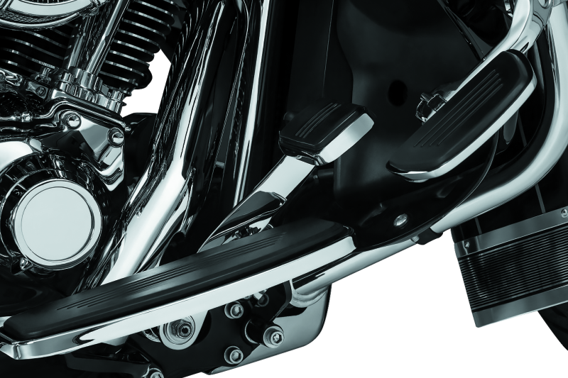 Kuryakyn 9672 Extended Brake Pedal 14 And Up Touring W/ Fairings Chrome