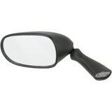 EMGO 20-78232 20-78232 OEM-Style Replacement Mirror Mirror - Side View - Oval - Black - Left