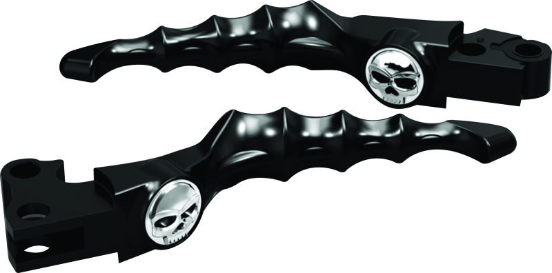 Kuryakyn 1091 Zombie Levers 08-13 Touring Cable Gloss Black