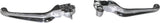 Harddrive 053324 LSR Lever SET Chrome BIG Twin With Cable Clutch For Harley Motorcycles 1996-2006