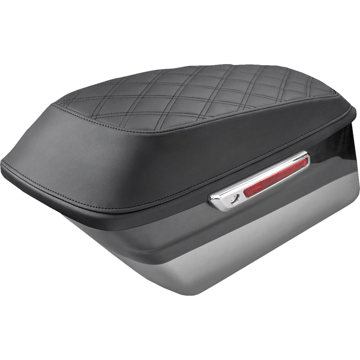 Saddlemen Bagger Lid Covers Lattice Stitch - L870-14-LS For Harley Touring 2014-2023
